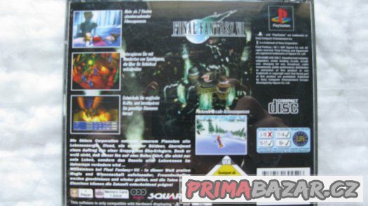 PSX Hra Final Fantasy VII 7,NĚMECKÁ VERZE-kompletní – fotografie 2