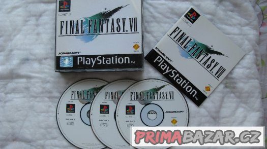 PSX Hra Final Fantasy VII 7,NĚMECKÁ VERZE-kompletní – fotografie 3
