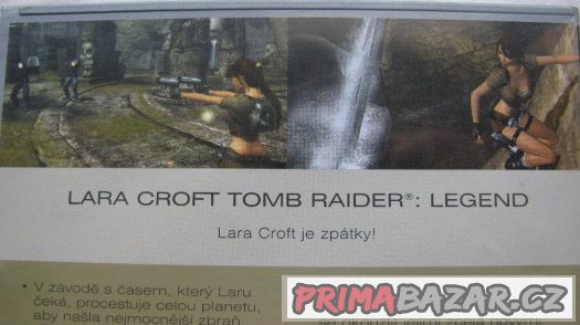 PC hra Lara Croft:Tomb Raider Legend – fotografie 4