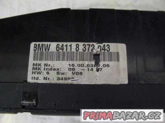 Panel digitální klimatizace/klima panel BMW E38 – fotografie 2