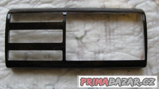 Rámeček kolem monitoru/radia BMW E38,E39-HNĚDÉ DŘEVO – fotografie 3