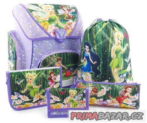 ŠKOLNÍ AKTOVKA BATOH 5v1 ZVONILKA FAIRIES – fotografie 1