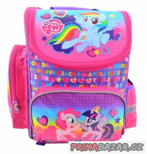 ŠKOLNÍ AKTOVKA BATOH 3v1 MY LITTLE PONY – fotografie 3