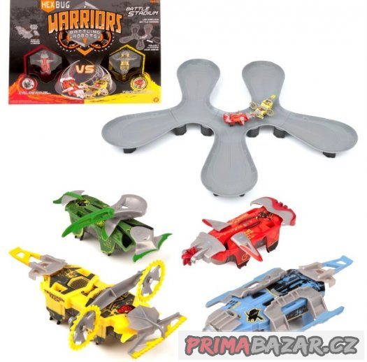 HEXBUG BOJOVÍ ROBOTI WARRIORS BATTLE STADIUM – fotografie 1