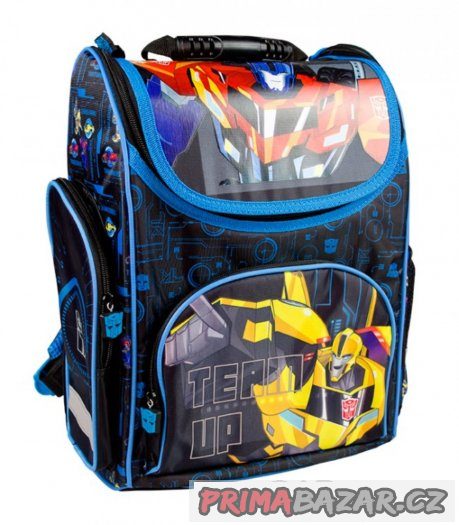 ŠKOLNÍ AKTOVKA BATOH 3v1 TRANSFORMERS – fotografie 3