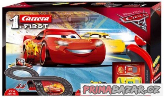 AUTODRAHA CARRERA 1.First CARS3 Disney Pixar 63010 – fotografie 2