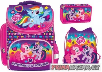 ŠKOLNÍ AKTOVKA BATOH 3v1 MY LITTLE PONY