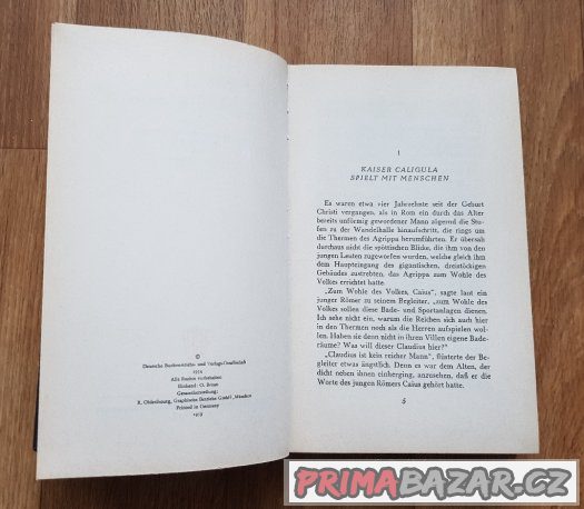 Prodám německou knihu Messalina – fotografie 5
