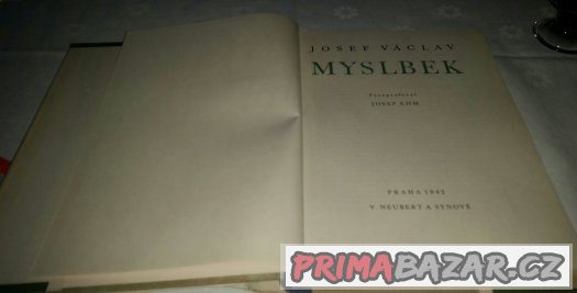 Prodám knihu Josef Václav Myslbek. – fotografie 2