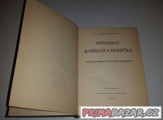 Prodám knihu Diplomat, koželuh a herečka – fotografie 2