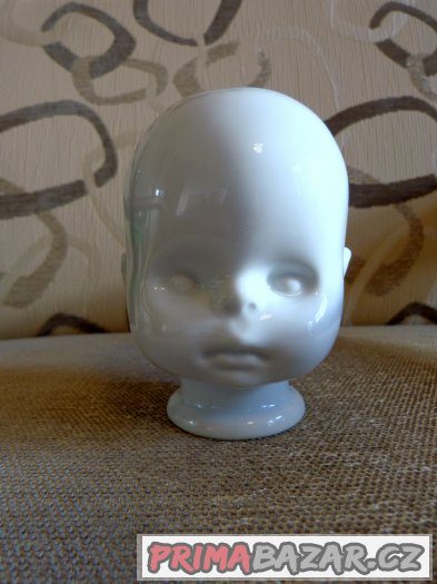 Svícen porcelánový designový Hlava. Haas a Czjzek. – fotografie 1