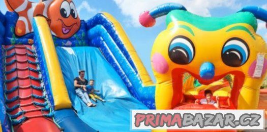 Celodenní skákací hrady, prolézačky, trampolíny, šlapadla,.. – fotografie 1