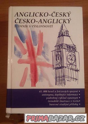 Anglicko-český Česko-anglický slovník s výslovností – fotografie 1