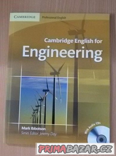 Cambridge English for Engineering s CD NOVÁ – fotografie 1