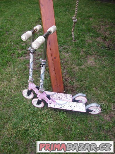 2x kolobežka  Zinc rider scoter – fotografie 3