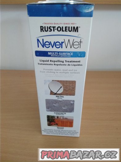 Rust – Oleum NEVER WET 510g (přípravek proti nečistotám) – fotografie 4