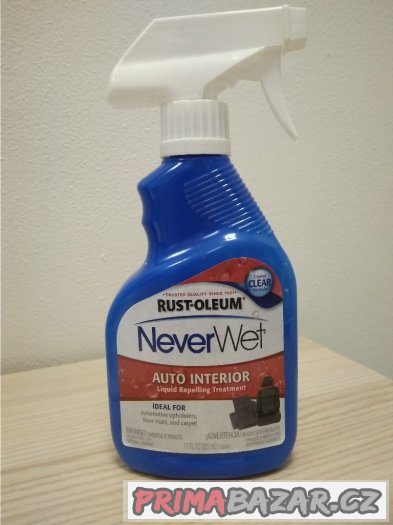 Rust – Oleum NEVER WET 325 ml (auto interiér) – fotografie 1