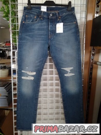 Pánské džíny Levis, skinny 501, W 30 L 30 – fotografie 1