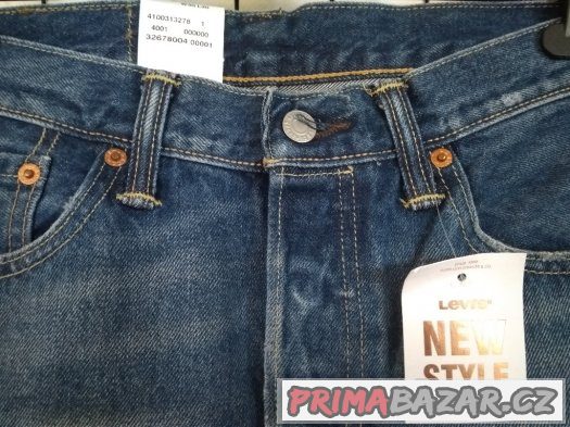 Pánské džíny Levis, skinny 501, W 30 L 30 – fotografie 5