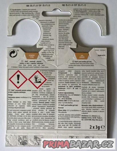 RAID háček proti molům s vůní cedru 2ks – fotografie 2