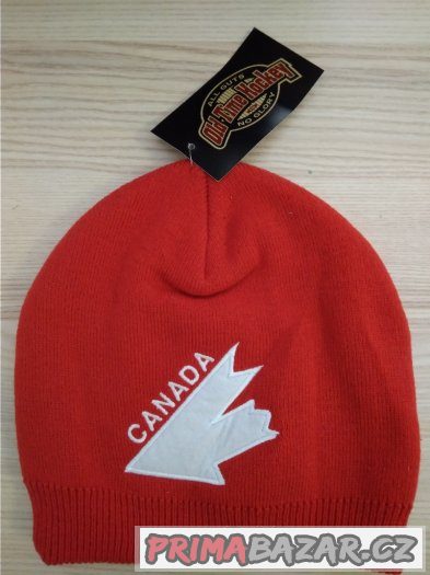 Červená čepice Canada Old Time Hockey – fotografie 1