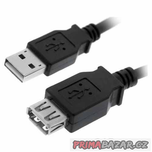 Prodlužovací USB kabel, A-A, 5 metrů, nerozbalený – fotografie 1