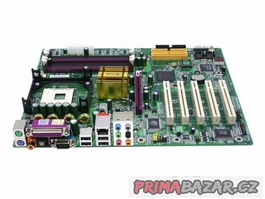 Epox EP-4PDA5+ sc.478 SATA PATA GLAN 8ch.Audio  FUNKČNÍ – fotografie 1