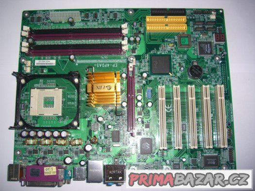 Epox EP-4PDA5+ sc.478 SATA PATA GLAN 8ch.Audio  FUNKČNÍ – fotografie 3