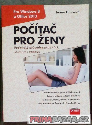 Kniha Počítač pro ženy pro Windows 8 a Office 2013 – fotografie 1