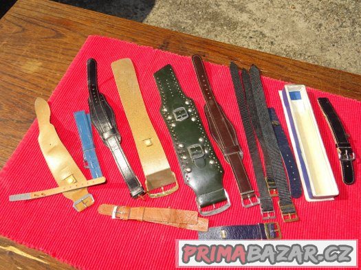 Staré nenošené pásky k hodinkám - 39 ks – fotografie 5