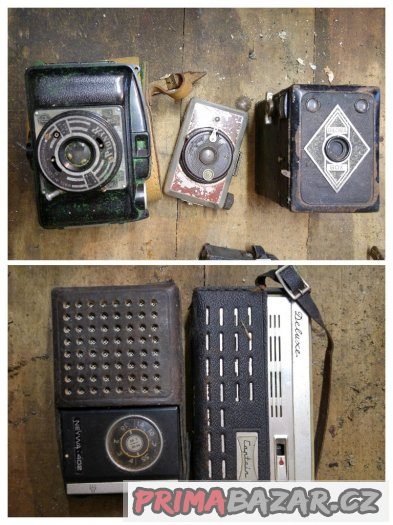 Retro spotřebiče - magnetofony, gramofony, fotoaparáty – fotografie 1