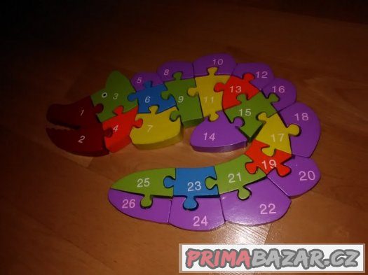 Dřevěné puzzle – fotografie 2