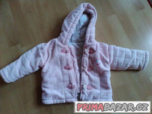 Holčičí bundičku velikost 12-18 měsíců – fotografie 1