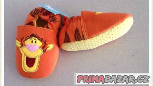 Capáčky / bačkůrky Disney s tygříkem. – fotografie 2