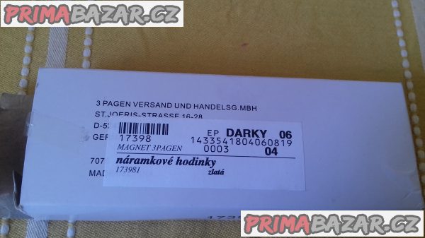 Prodám krásné zlate hodinky. – fotografie 1