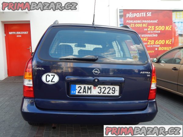 Prodám OPEL astra combi 1.6 benzin/LPG – fotografie 5
