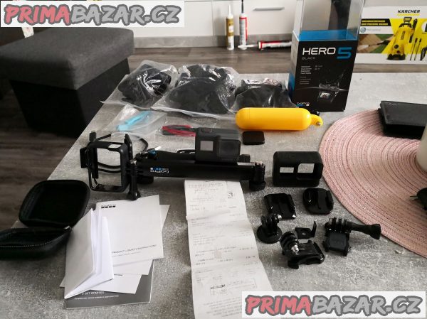 GoPro hero 5 black s příslušenstvím – fotografie 1