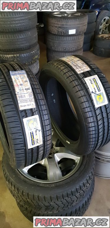 2xpneu nové goodyear eagle nct 5 run flat 225/45 r17 91w