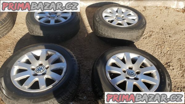 alu kola elektrony Volkswagen 3B0601025k germ s pneu 5x112 7jx15 et37