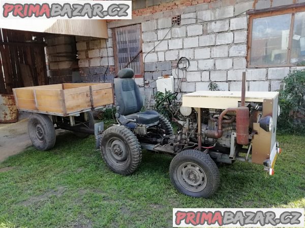 Malotraktor domácí výroby