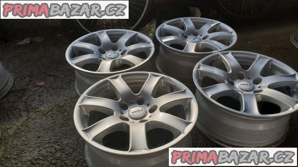 alu kola elektrony rial bmw flc76 v super stavu 5x120  7jx16 et30 r16