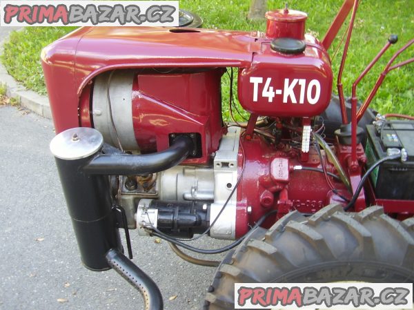 Malotraktor T4-K10 r.v. 1965 veterán – fotografie 4