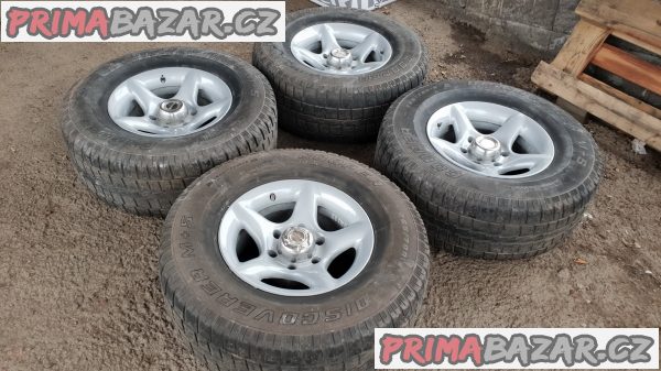alu kola elektrony v super stavu offroad 6x139.7 7jx15 et -22