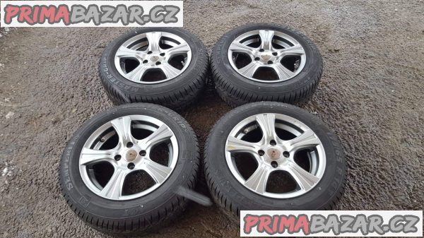alu kola elektrony com4wheels 4x98 5jx14 et38 pneu semperit 175/65 r14 vzorek 70% zet zimni  cena:3990