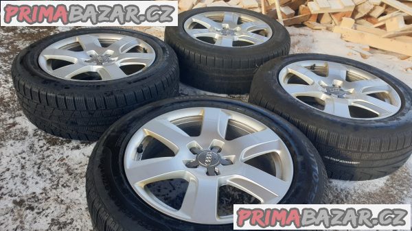 alu kola elektrony audi 4g0 s pneu 80% vzorek 4g0601025l 5x112 7.5jx17 et3