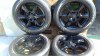 5x112 R16 - černá hliníková originál sada Audi - 225/55 R16