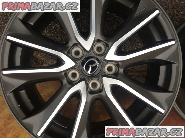 2x originál alu ráfek Mazda CX-3 sport - R18 model 2015 – fotografie 2