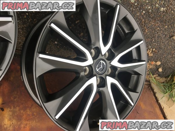 2x originál alu ráfek Mazda CX-3 sport - R18 model 2015 – fotografie 3