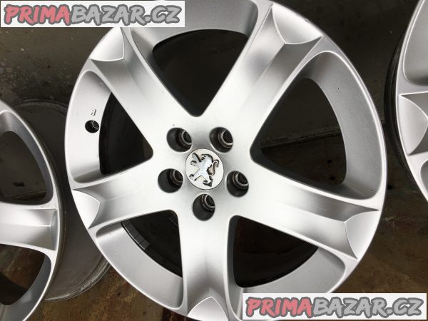 5x108 R17 - poriginál alu ráfky Peugeot 407 – fotografie 1