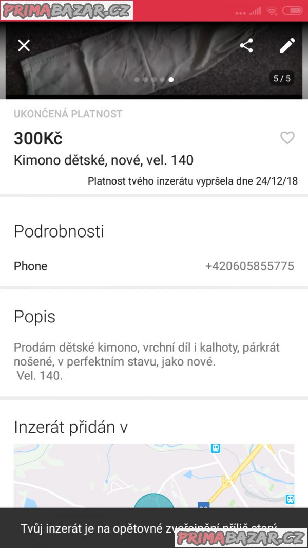 Prodám šátek na nošení dětí Šanami – fotografie 4